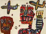David Larwill, AVIATORS 2009, 2009, synthetic polymer paint on canvas