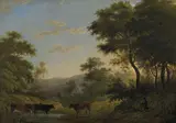 John Glover, (LANDSCAPE WITH CATTLE) (CIRCA 1820)
