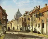 ENKHUIZEN by Dutch School, oil on canvas, sold Jun 2013