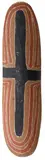 UNTITLED (KUTITJI) (1971) by Mick Namarari Tjapaltjarri, 1971, natural earth pigments and synthetic polymer paint on carved softwood, sold May 2013