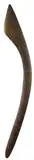 A Large Lil Lil Club, NEW SOUTH WALES, carved hardwood