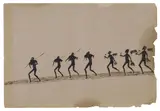 Tommy McRae, RETURNING FROM THE CHASE (CIRCA 1890), 1890, 24 X 35CM