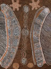 Uta Uta Tjangala, SPECIAL PINTUPI TRAVELLING CEREMONY (1972), 1972, synthetic polymer paint on composition board