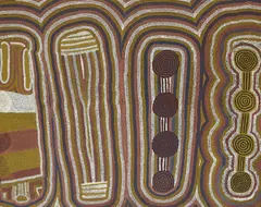 Uta Uta Tjangala, UMARI (SACRED SITE) (1988), 1988, synthetic polymer paint on canvas