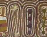 Uta Uta Tjangala, UMARI (SACRED SITE) (1988), 1988, synthetic polymer paint on canvas
