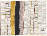 Kutuwulumi Purawarrumpatu, JILAMARA (1999), 1999, natural earth pigments and synthetic binder on canvas