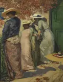 Rupert Bunny, SOUS LE PRUNIER ROUGE (UNDER THE RED PLUM TREE) (1915-1917)