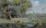 Penleigh Boyd, THE POOL BELOW THE FARM 1910