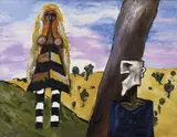 Albert Tucker, ELIZA AND JOHN 1987