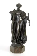 VESTA (CIRCA 1900) by Bertram Mackennal, 1900, 26.5CM (HIGH) (INCLUDING BASE), sold May 2013