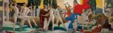 Charles Meere, DESIGN FOR MURAL - 'PROCESSION' (1941), 1941, oil on board