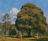 Arthur Streeton, BLACKWOOD AND NOONDAY SKY (1932)
