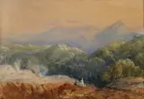 Conrad Martens, MOUNT WINGEN, HUNTER VALLEY, NEW SOUTH WALES (1862)