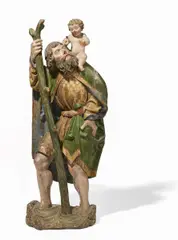 Süddeutsch, Heiliger Christopherus, Weichholz