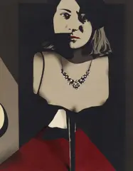 Herbert Spangenberg, Auktion 329, Los 424, 1969, Tempera auf Hartfaserplatte