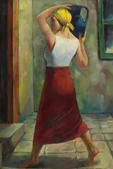 Ernst Honigberger, Auktion 329, Los 51, 1928, Öl auf Leinwand