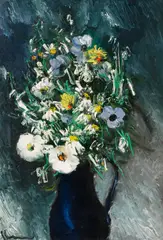 Bouquet de fleurs by Maurice de Vlaminck, Öl auf Leinwand, sold Jun 2012
