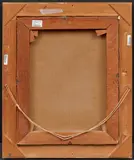 Franz Roubaud, Kaukasier bei der Überquerung des Flusses, Technik: Öl auf Leinwand