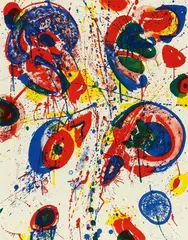 Auktion 329, Los 272 by Sam Francis, 1963, Farblithographie auf BFK RIVES, sold Nov 2013