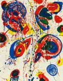 Auktion 329, Los 272 by Sam Francis, 1963, Farblithographie auf BFK RIVES, sold Nov 2013