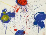 Auktion 329, Los 732 by Sam Francis, 1963/64, Farblithographie auf RIVES (Wasserzeichen), sold Nov 2013