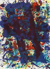 Auktion 329, Los 733 by Sam Francis, 1984/1992, Farblithographie auf BFK RIVES (Wasserzeichen), sold Nov 2013