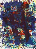 Auktion 329, Los 733 by Sam Francis, 1984/1992, Farblithographie auf BFK RIVES (Wasserzeichen), sold Nov 2013