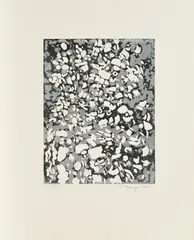 Mark Tobey, Devoted, 1970, Farbaquatinta auf Lafranca Bütten