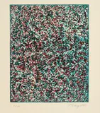 Mark Tobey, Summer Joy, 1971, Farbaquatinta auf Richard de Bas (Wasserzeichen)