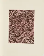After Harvest (Farbvariante) by Mark Tobey, 1970, Farbaquatinta auf Lafranca Bütten, sold Feb 2019