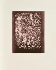Mark Tobey, Evocation, 1970, Farbaquatinta auf Lafranca Bütten