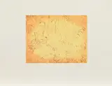 Mark Tobey, The harvest't gleaning, 1975, Farbradierung auf BFK RIVES FRANCE (Wasserzeichen)
