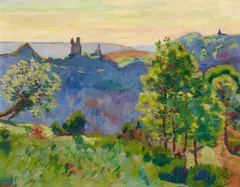 Armand Guillaumin, Les Bréjots, premiers jours de mai, le matin, Öl auf Leinwand
