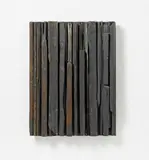 Vic Gentils, Auktion 329, Los 748, 1961, Mischtechnik (Holz, Farbe, Nägel, Malkarton/Spanplatte)