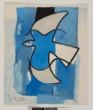 Georges Braque, Auktion 329, Los 12, 1962, Farblithographie auf Velin, mittig gefalzt