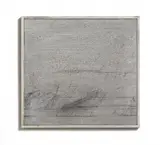 Karl Fred Dahmen, Ohne Titel, grau, 1979, Mischtechnik auf Holz