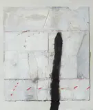 Karl Fred Dahmen, Auktion 404, Los 591, 1964, Collage (Papier auf Pappe) auf Maße: 69 x 60cm