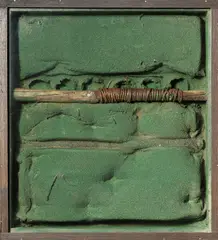 Ohne Titel by Karl Fred Dahmen, 1969, Objektkasten, sold Nov 2021