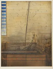 Blauskala by Karl Fred Dahmen, 1977, Velin, sold Nov 2017