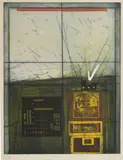 Vermessene Landschaft by Karl Fred Dahmen, 1975, Velin, sold Nov 2017