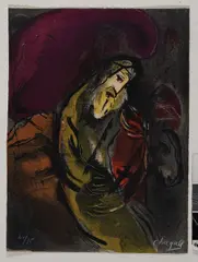 Auktion 329, Los 515 by Marc Chagall, 1956, Farblithographie auf Velin, sold Nov 2013