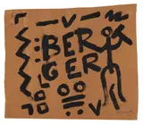 A. R. Penck, Auktion 329, Los 855, Ca. 1967/68, Gouache auf Packpapier