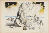 Auktion 329, Los 526 by Salvador Dalí, 1965, Farblithographie auf RIVES (Wasserzeichen), sold Nov 2013