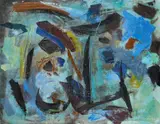 Theodor Werner, Auktion 329, Los 472, 1960, Öl auf Leinwand