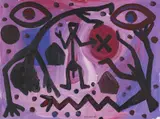 Auktion 329, Los 359 by A. R. Penck, Acryl auf Leinwand, sold Nov 2013