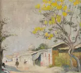 Ottilie Reylaender, Auktion 329, Los 585, 1918, Öl auf Karton