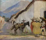 Ottilie Reylaender, Auktion 329, Los 586, 1918, Öl auf Karton