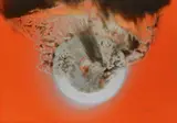 Otto Piene, Auktion 329, Los 375, 1975, Mischtechnik auf rot grundiertem Karton