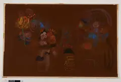 Auktion 329, Los 53 by Ida Kerkovius, Ca. 1955(?), Mischtechnik auf dünnem Velourpapier, sold Nov 2013