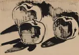 Auktion 329, Los 126 by Karl Schmidt-Rottluff, Ca. 1960, Tuschzeichnung auf Franselva Carta da disegno Raffaello, Extra **, sold Nov 2013